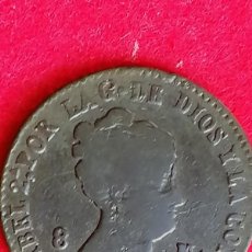 Monedas de España: ISABEL II 1844 8 MARAVEDIS SEGOVIA. Lote 365775486