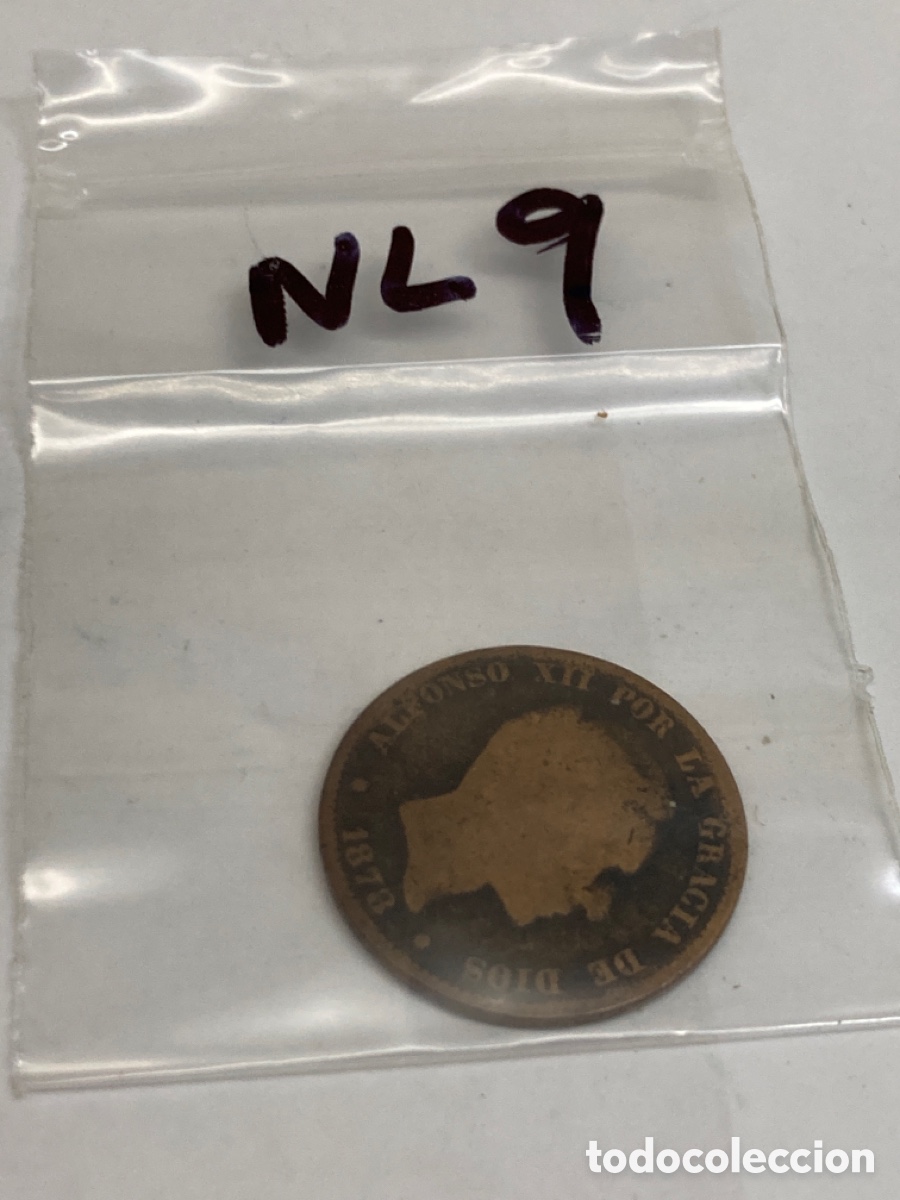 Monedas de Espa&ntilde;a: Moneda de diez c&eacute;ntimos 1878 - Foto 3