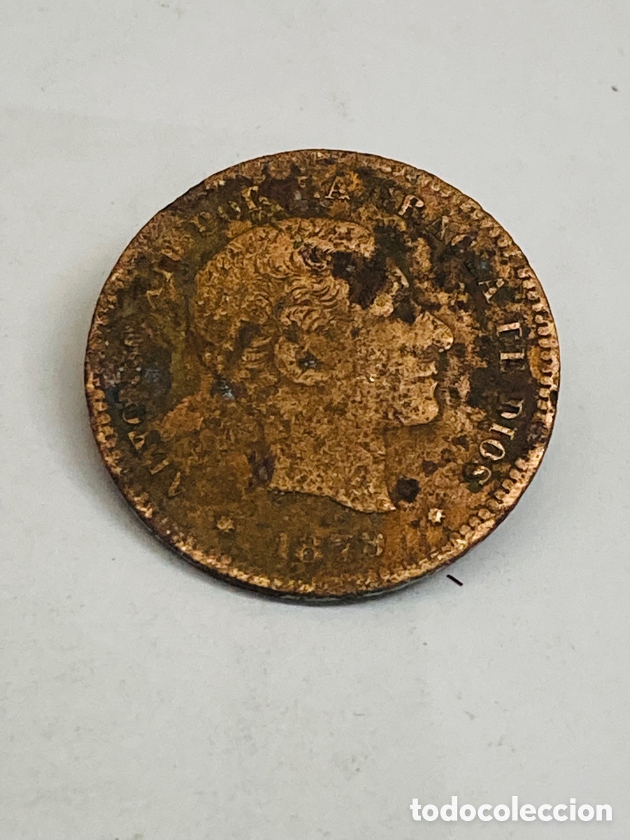 Monedas de Espa&ntilde;a: Moneda Cinco c&eacute;ntimos 1879 - Foto 1