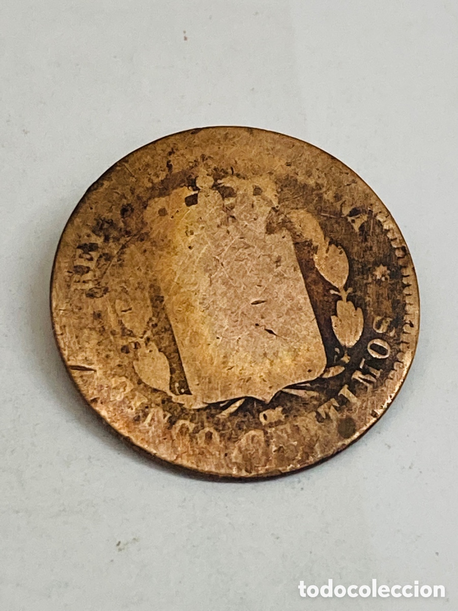 Monedas de Espa&ntilde;a: Moneda de 5 c&eacute;ntimos 1879 - Foto 2
