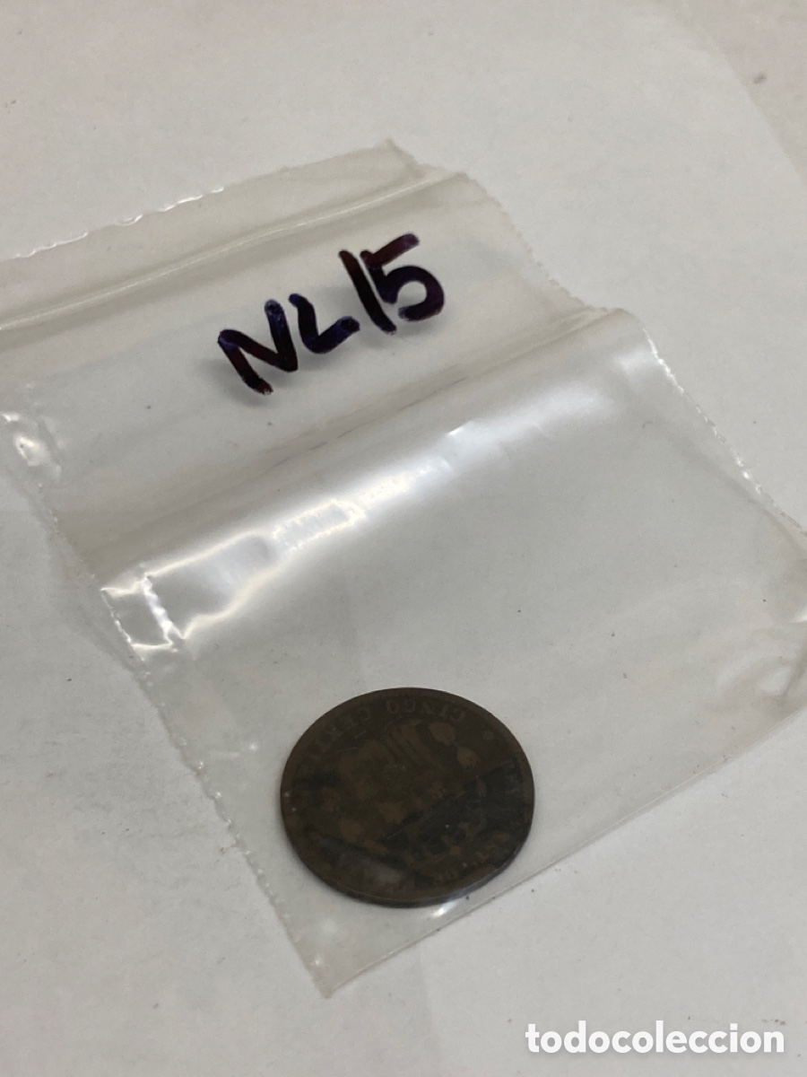 Monedas de Espa&ntilde;a: Moneda de 5 c&eacute;ntimos 1879 - Foto 3