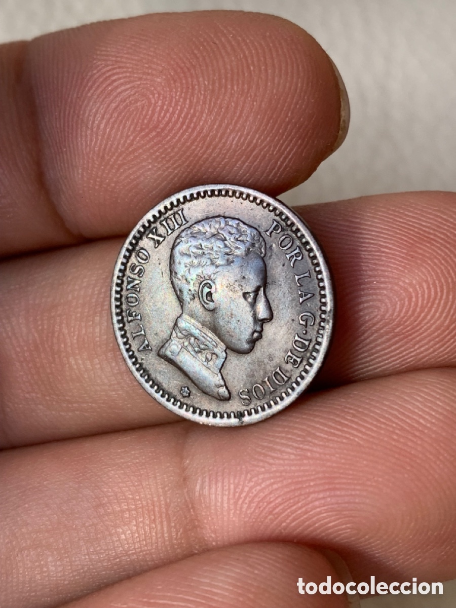 Monedas de Espa&ntilde;a: MONEDA DE 2 CENTIMOS ALFONSO XIII 1904 - Foto 1