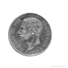 Monedas de España: ALFONSO XII- 5 PESETAS- 1884*18-84 MSM. Lote 366677611