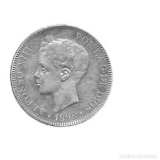 Monedas de España: ALFONSO XIII- 5 PESETAS-1898*18-98 SGV. Lote 366678706