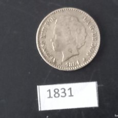 Monedas de España: ESPAÑA 50 CÉNTIMOS 1894 *9-4. Lote 367111821