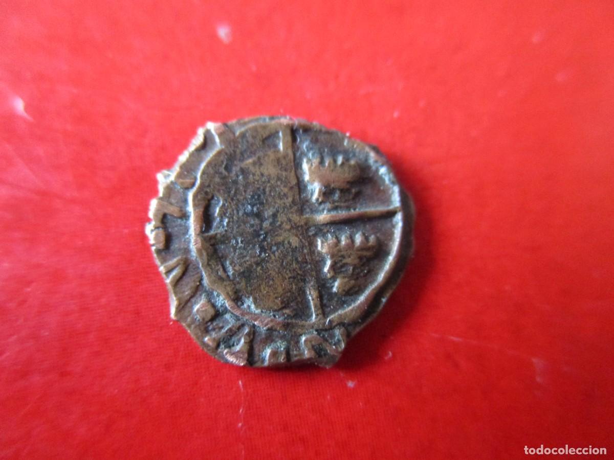 Monedas de Espa&ntilde;a: Felipe V Dinero acu&ntilde;ado en Aragon. #mn - Foto 2