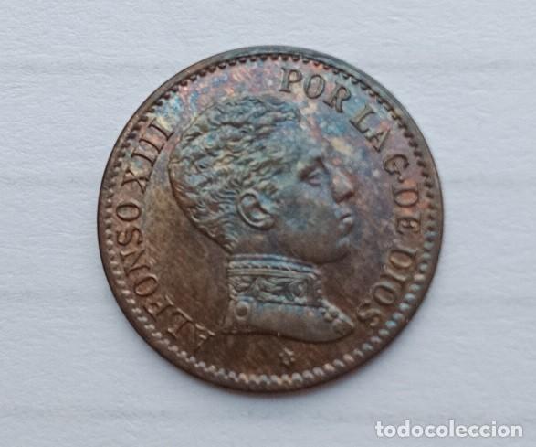 Monedas de Espa&ntilde;a: MONEDA DE 1 CENTIMO DE ALFONSO XIII - Foto 1