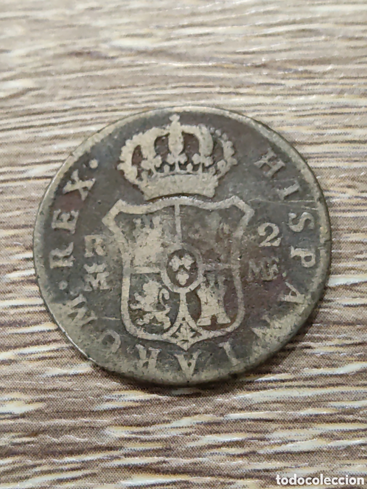 Monedas de Espa&ntilde;a: 2 reales marca MF - Foto 1
