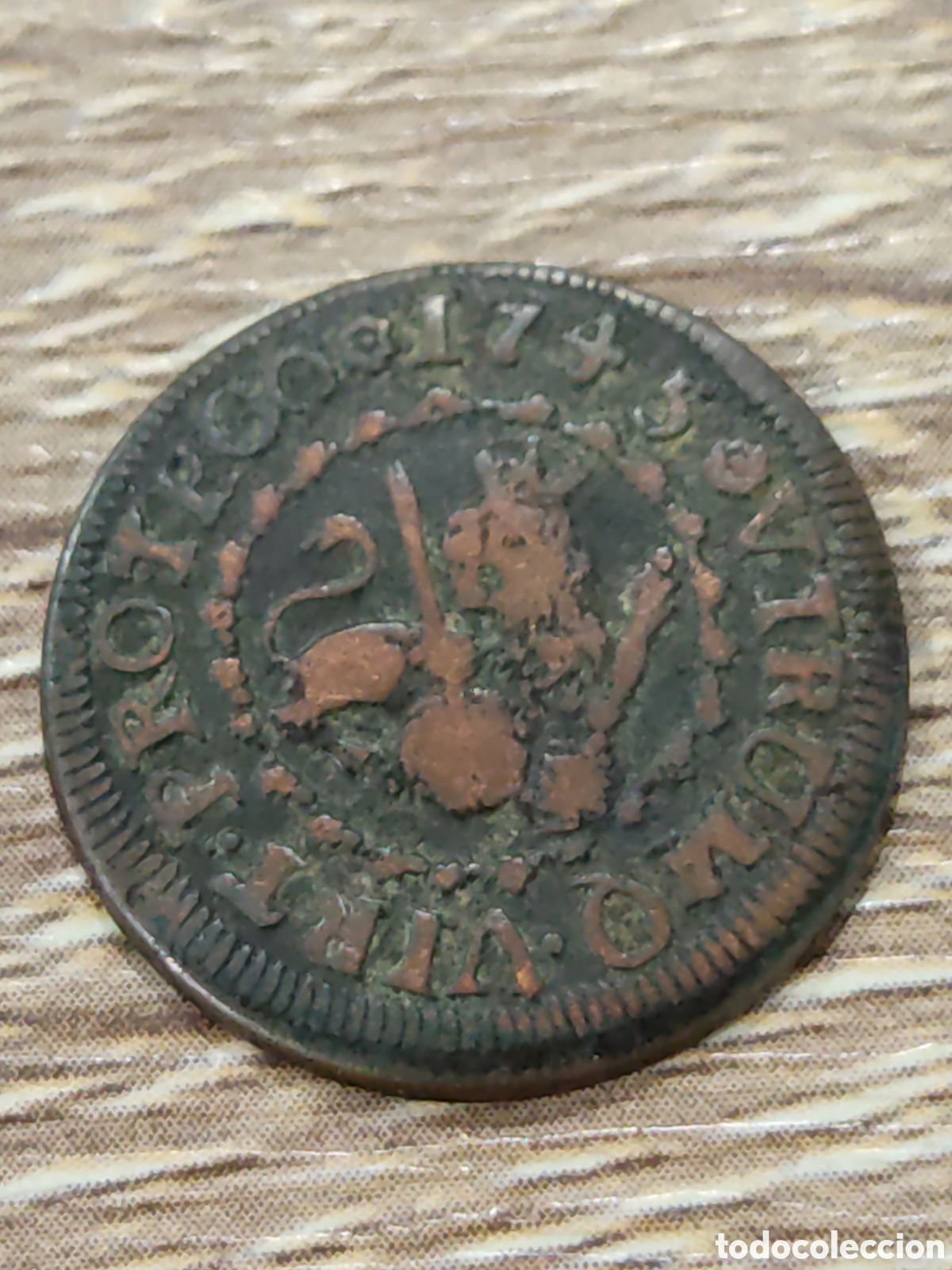 Monedas de Espa&ntilde;a: 2 maraved&iacute;s 1745 Segovia - Foto 1