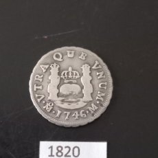 Monedas de España: ESPAÑA 1 REAL COLUMNARIO 1746 CECA MÉXICO. Lote 370312511