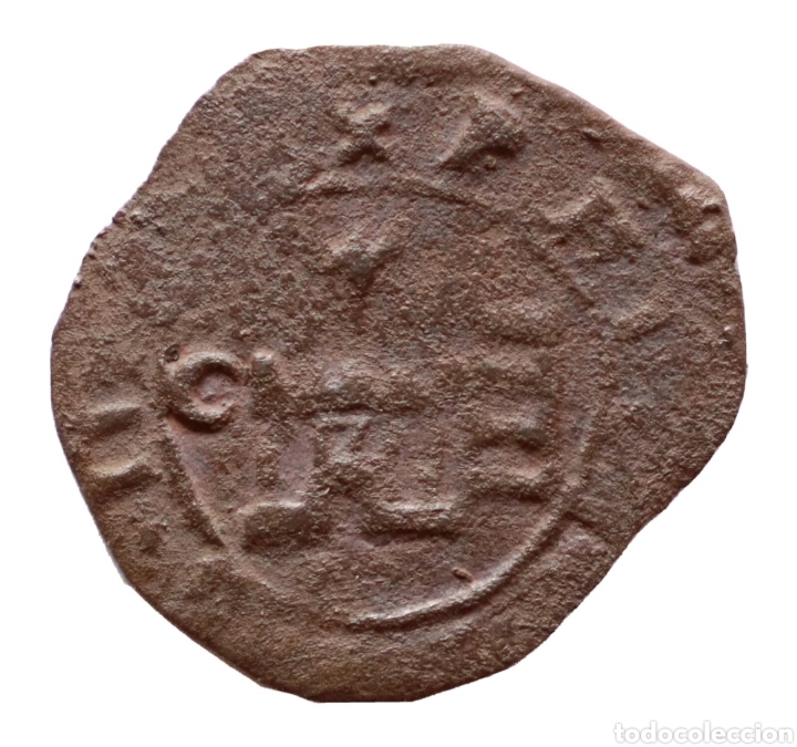 Monedas de Espa&ntilde;a: 4 MARAVEDIS 1624 FELIPE IV CUENCA - Foto 2