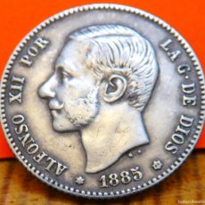 Monedas de España: ESPAÑA, PESETA, 1885*86. PLATA. (1982). Lote 371208831