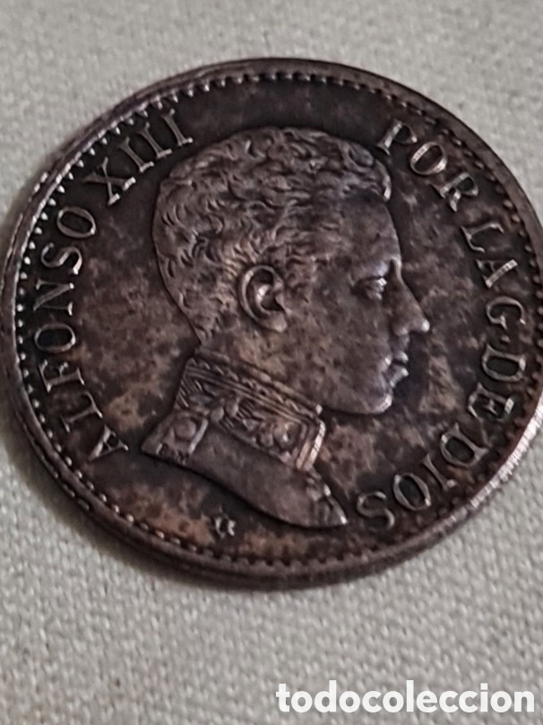 Monedas de Espa&ntilde;a: Moneda Alfonso XIII, 1.906, 1 centimos - Foto 1