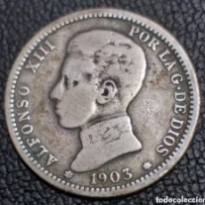 Monete da Spagna: PLATA ESPAÑA 1 PESETA 1903. Lote 372301396