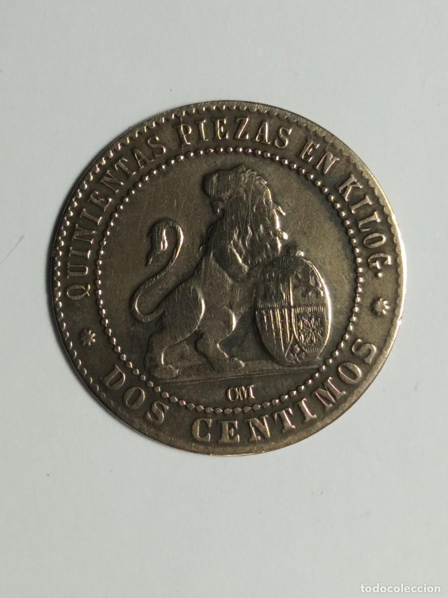 Monedas de Espa&ntilde;a: EXTRAORDINARIOS DOS CENTIMOS GOBIERNO PROVISIONAL - Foto 2