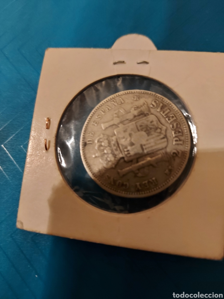Monedas de Espa&ntilde;a: alfonso xll 1882 2ptas - Foto 2