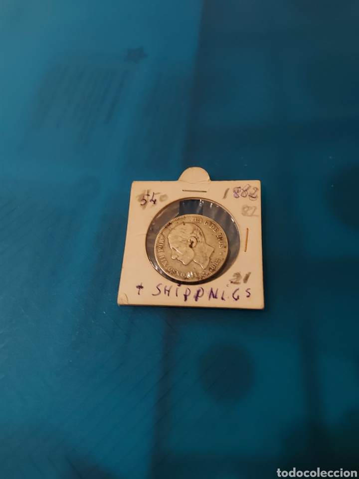 Monedas de Espa&ntilde;a: alfonso xll 1882 2ptas - Foto 1
