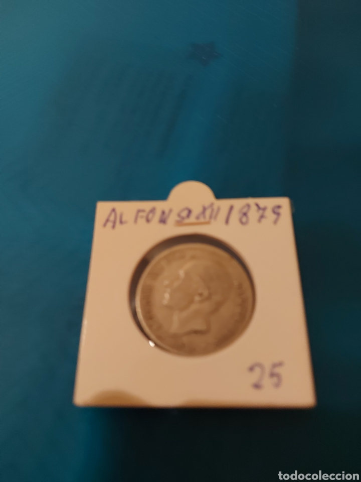 Monedas de Espa&ntilde;a: alfonso xll 1875 plata - Foto 1