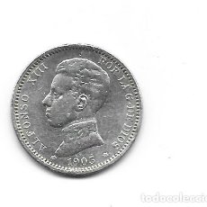 Monedas de España: ALFONSO XIII- 1 PESETA- 1903*19-03 SMV. Lote 374098804