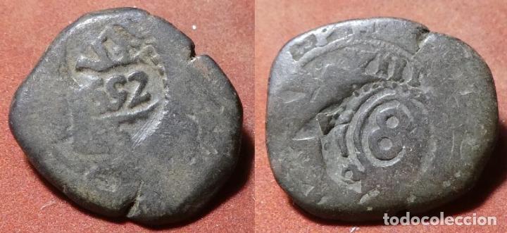 Monedas de Espa&ntilde;a: MONEDA RESELLADA DE 8 MARAVEDIS A IDENTIFICAR - Foto 1