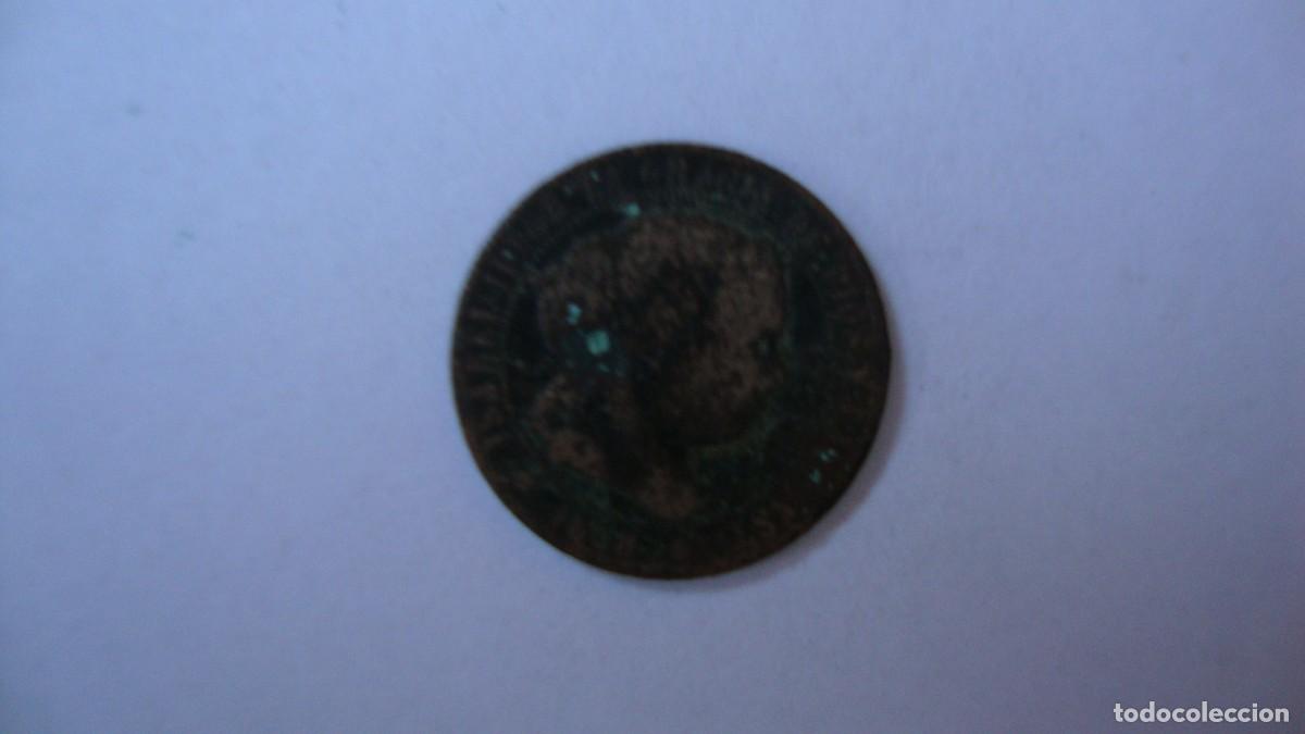 Monedas de Espa&ntilde;a: MONEDA 5 CTMS ISABEL II 1868 SIN LIMPIAR - Foto 1
