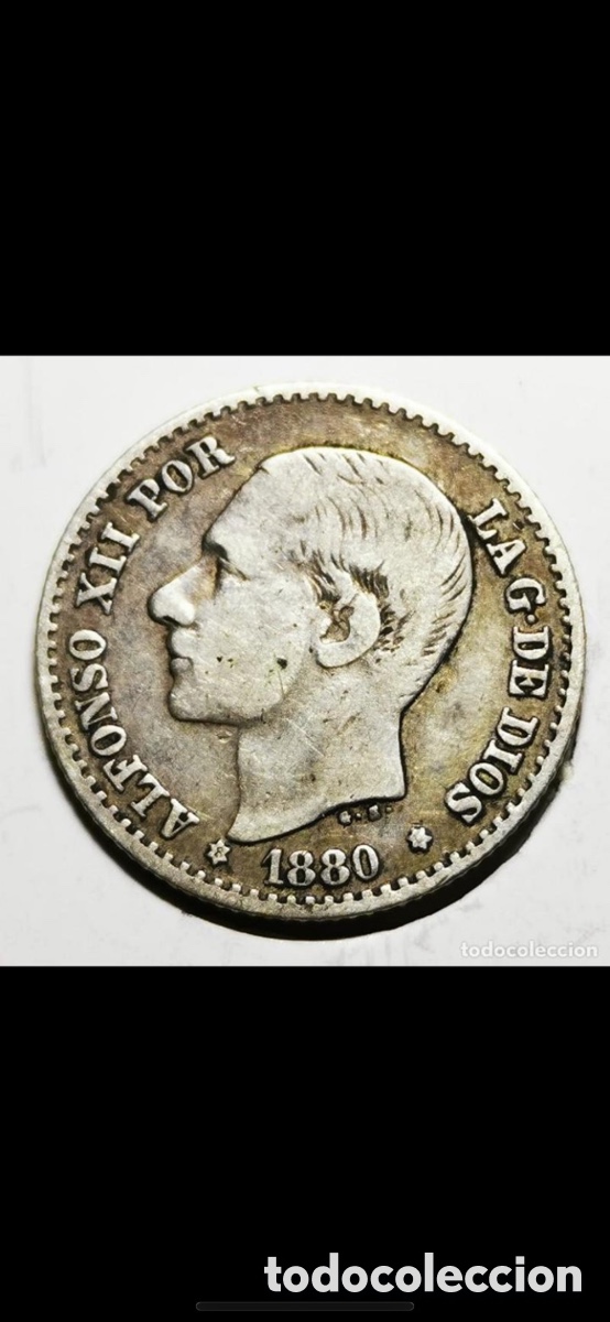 Monedas de Espa&ntilde;a: Moneda Alfonso Xll - Foto 2