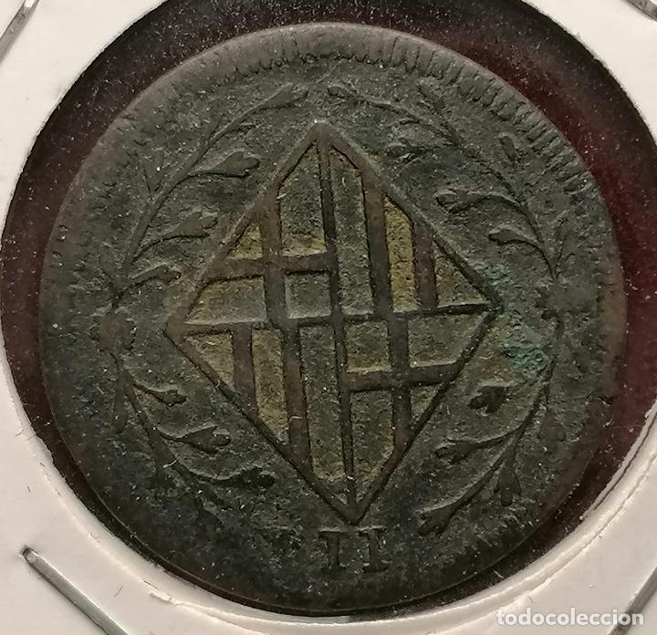 Monedas de Espa&ntilde;a: 2 CUARTO BARCELONA 1810 - Foto 2
