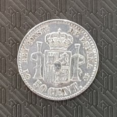 Monete da Spagna: MONEDA 50 CENTIMOS ALFONSO XIII. Lote 377279814