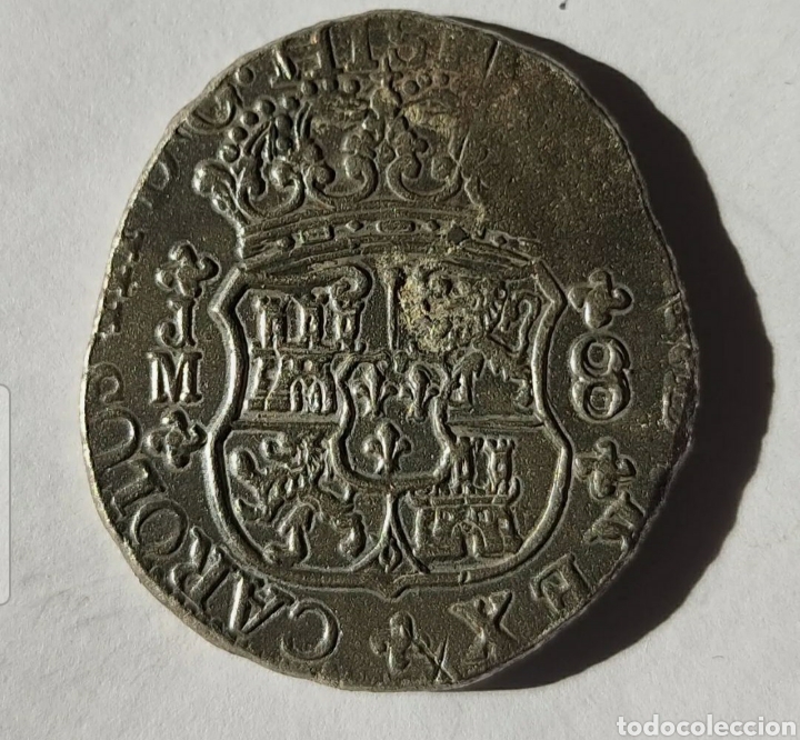 Monedas de Espa&ntilde;a: ** 8 reales columnario 1763 - Foto 2