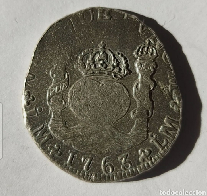 Monedas de Espa&ntilde;a: ** 8 reales columnario 1763 - Foto 1
