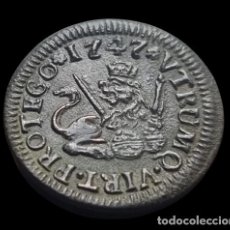 Monedas de España: FERNANDO VI SEGOVIA 1 MARAVEDÍ 1747. MUY BONITO. Lote 377997899
