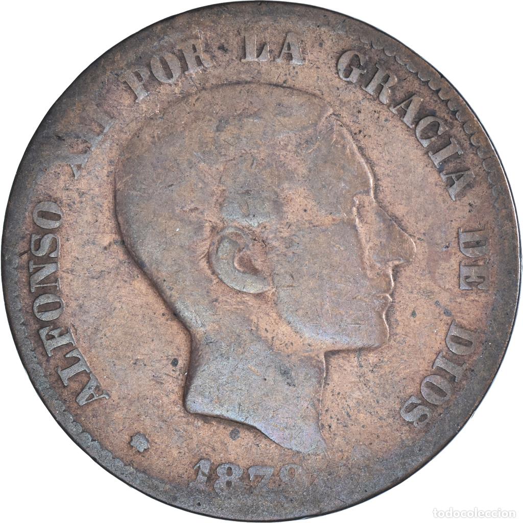 Monedas de Espa&ntilde;a: [#1457815] Moneda, Espa&ntilde;a, 10 Centimos, 1879 - Foto 1