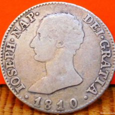 Monedas de España: MADRID, 4 REALES, 1810 A.I. JOSÉ NAPOLEÓN. PLATA. (2051). Lote 380176839