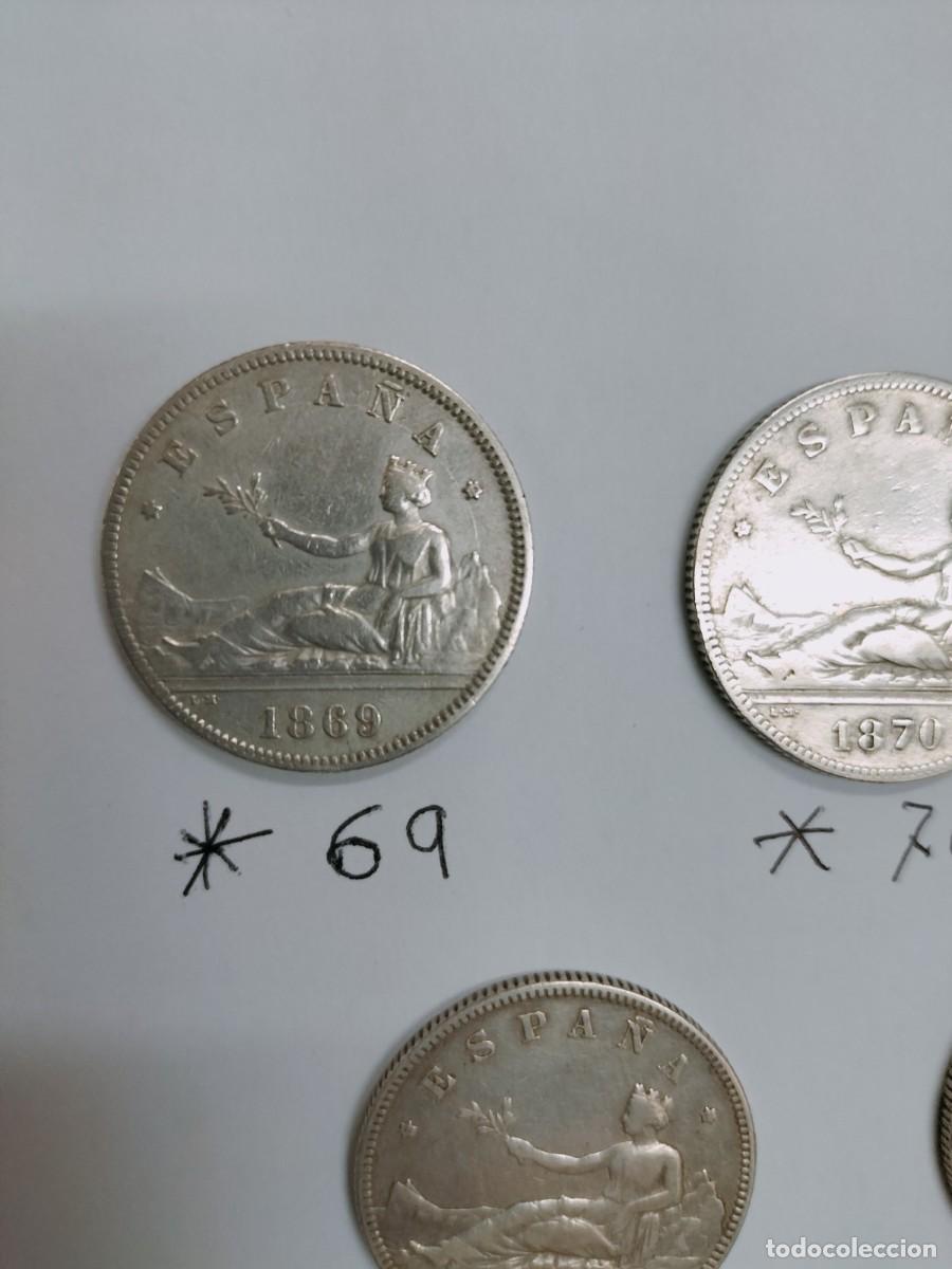 Monedas de Espa&ntilde;a: 5 monedas de 2 peseta de la Republica - Foto 7