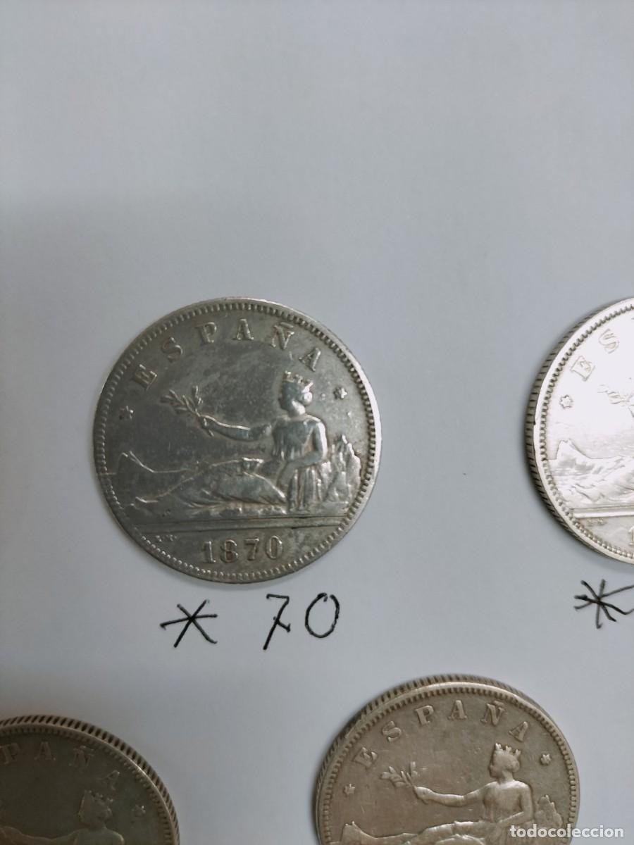Monedas de Espa&ntilde;a: 5 monedas de 2 peseta de la Republica - Foto 8