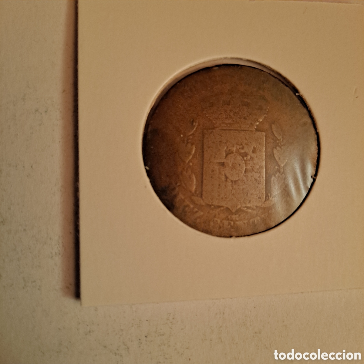 Monedas de Espa&ntilde;a: 10 cms ALFONSO XII, OM, 1878 - Foto 2