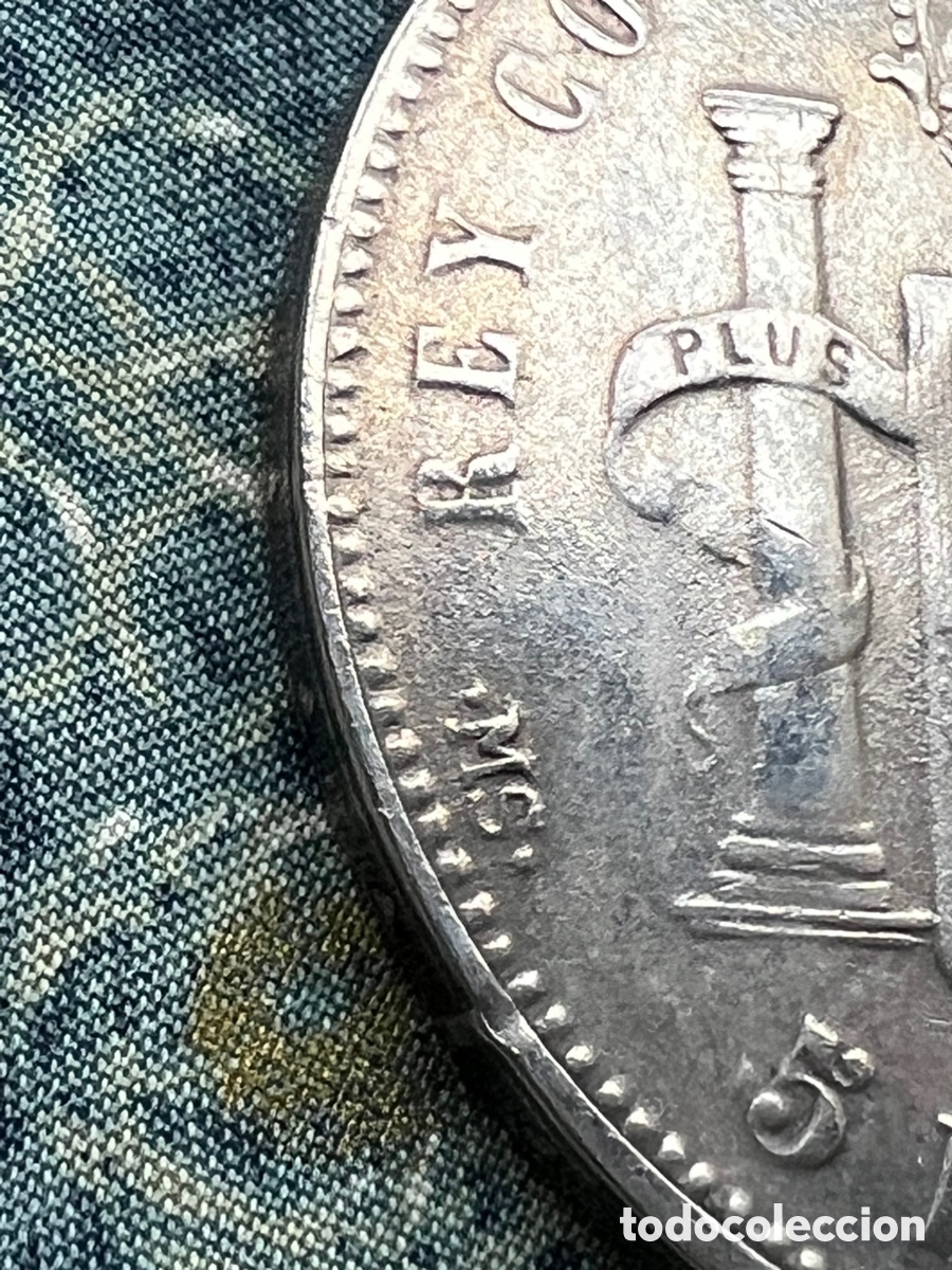 Monedas de Espa&ntilde;a: 5 pesetas Alfonso XIII 1988 MS - Foto 7