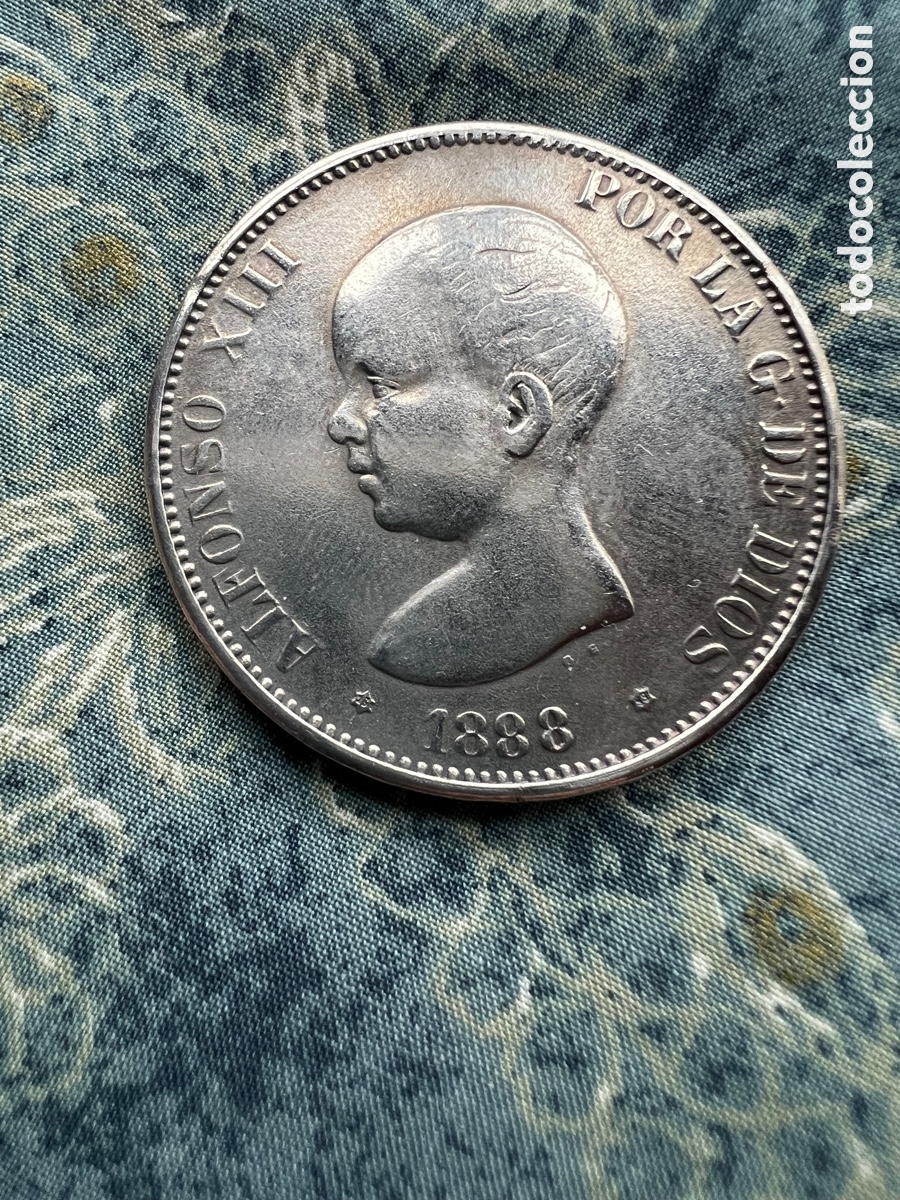 Monedas de Espa&ntilde;a: 5 pesetas Alfonso XIII 1988 MS - Foto 1