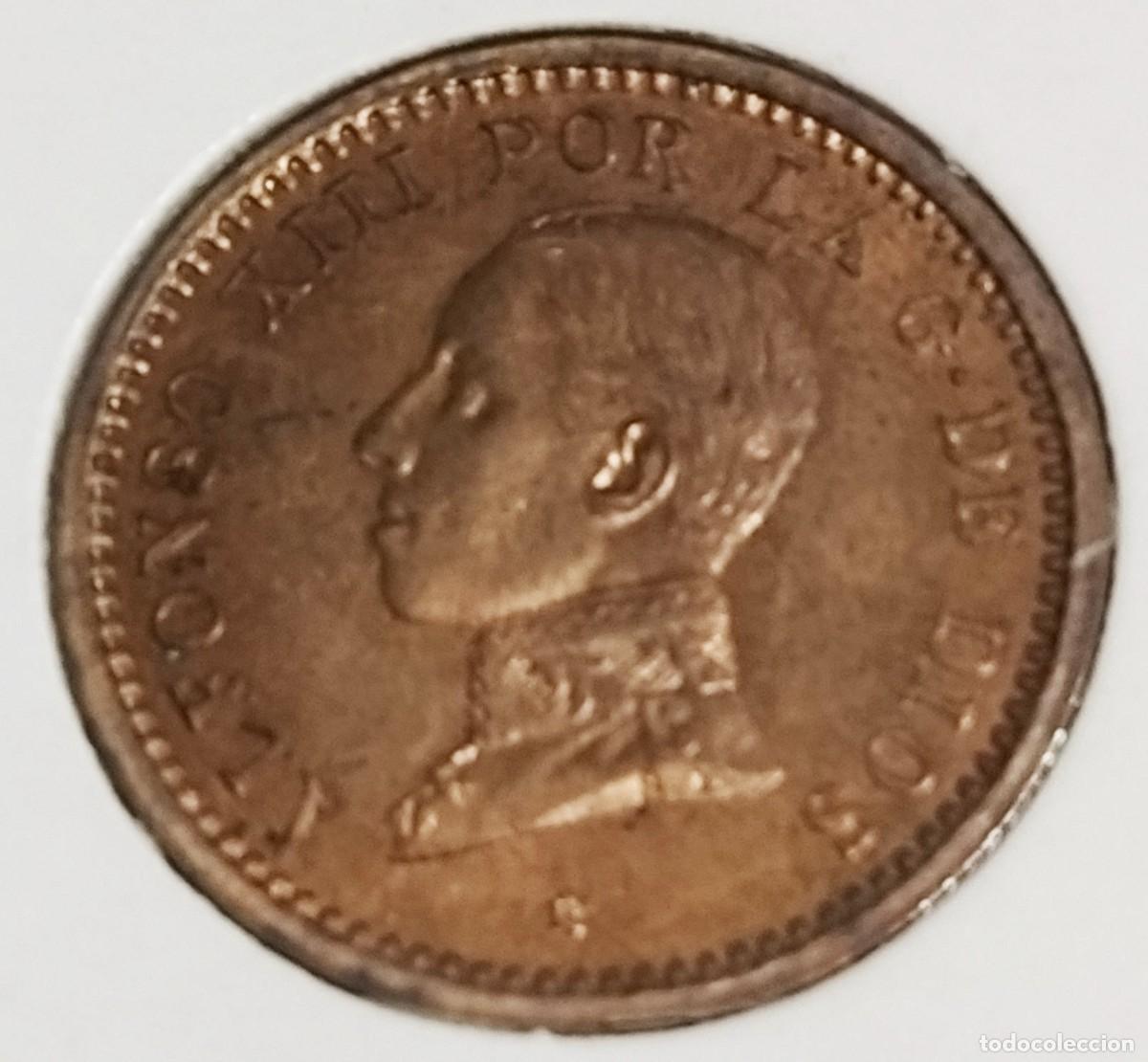 Monedas de Espa&ntilde;a: 2 C&Eacute;NTIMOS 1912*12 ALFONSO XIII SC - Foto 1