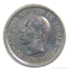 Monedas de España: 50 CÉNTIMOS 1926 P•C-S. ALFONSO XIII. PLATA.. Lote 385275059