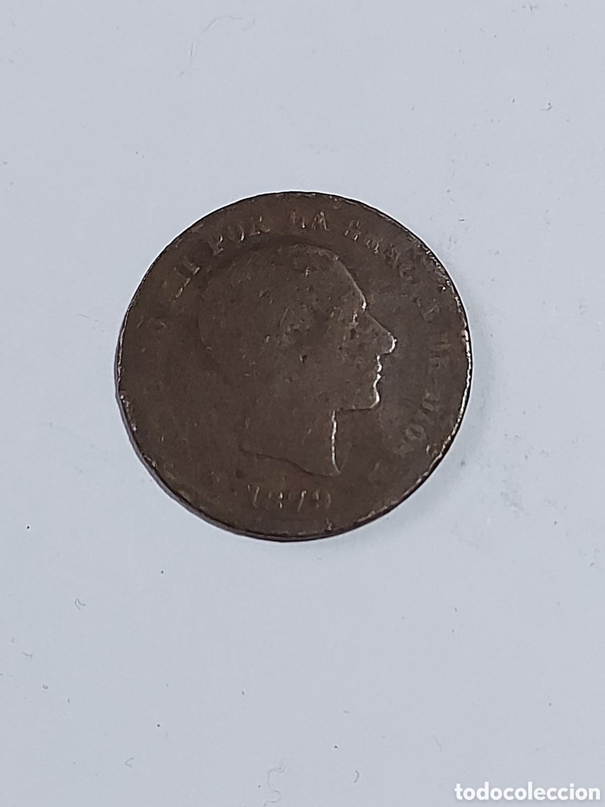 Monedas de Espa&ntilde;a: MONEDA ESPA&Ntilde;A ALFONSO XII 5 CENTIMOS 1879 - Foto 1