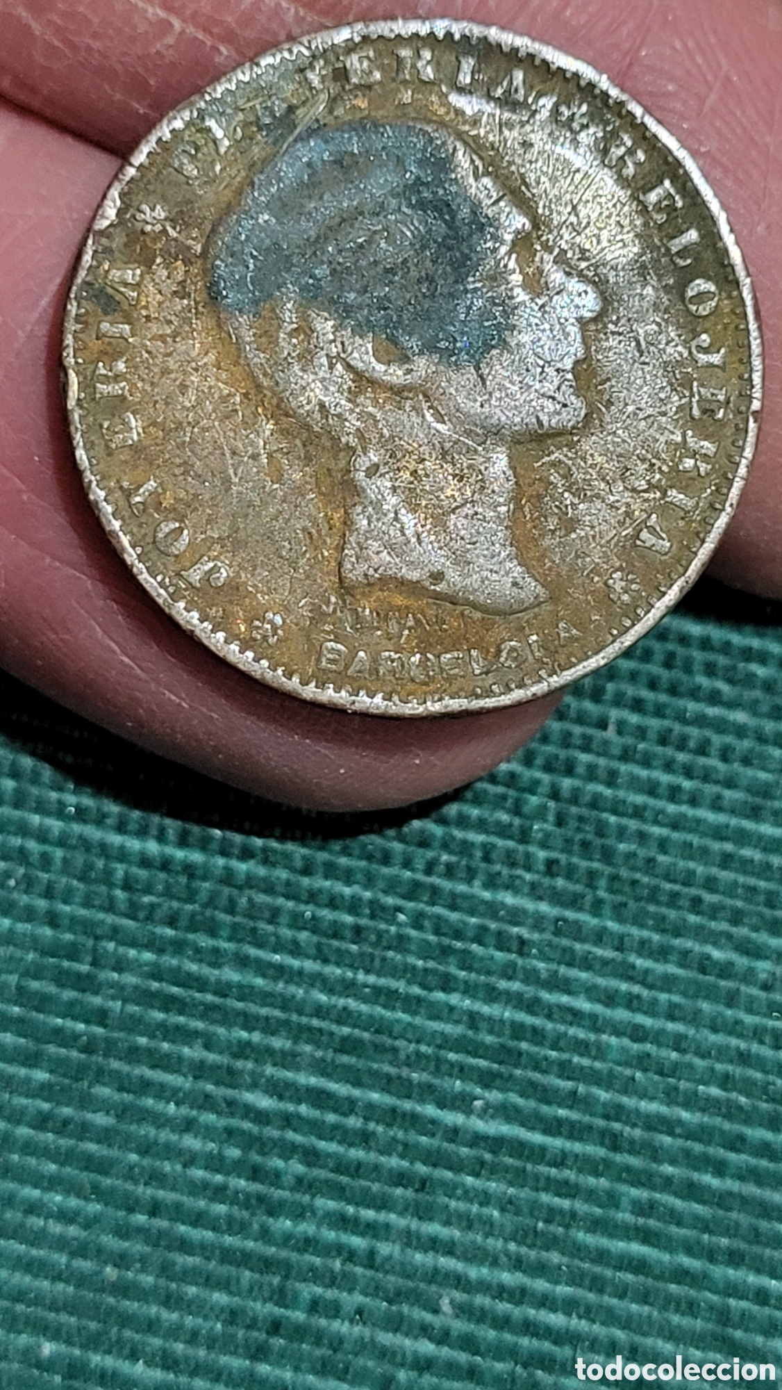 Monedas de Espa&ntilde;a: Moneda La isla de Cuba Alfonso Xlll - Foto 2