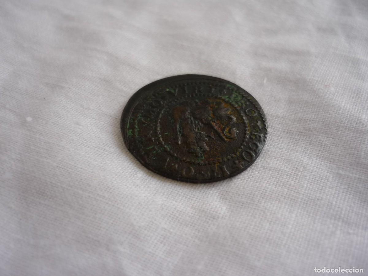 Monedas de Espa&ntilde;a: Moneda Felipe V, dos 2 maravedies 1720 - Foto 4
