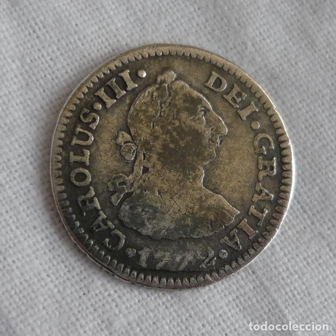 Monedas de Espa&ntilde;a: Moneda de plata Carlos III 1772 - Foto 1