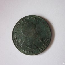 Monedas de España: OCHO MARAVEDÍS DE ISABEL II. SEGOVIA, 1839.. Lote 386990454