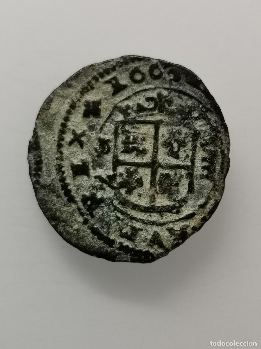 Monedas de Espa&ntilde;a: Felipe IV 8 Maraved&iacute;s 1663 Granada. Anv, desplazado - Foto 1