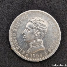 Monedas de España: MONEDA DE PLATA 50 CÉNTIMOS 1904 ESTRELLA 1*0 ALFONSO XII ESPAÑA