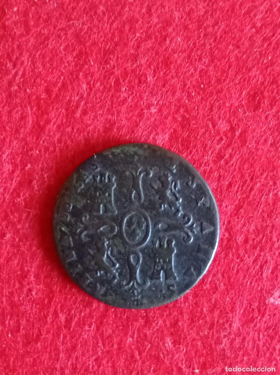Monedas de Espa&ntilde;a: Moneda de 2 maraved&iacute;s Isabel ii 1848 Segovia - Foto 2