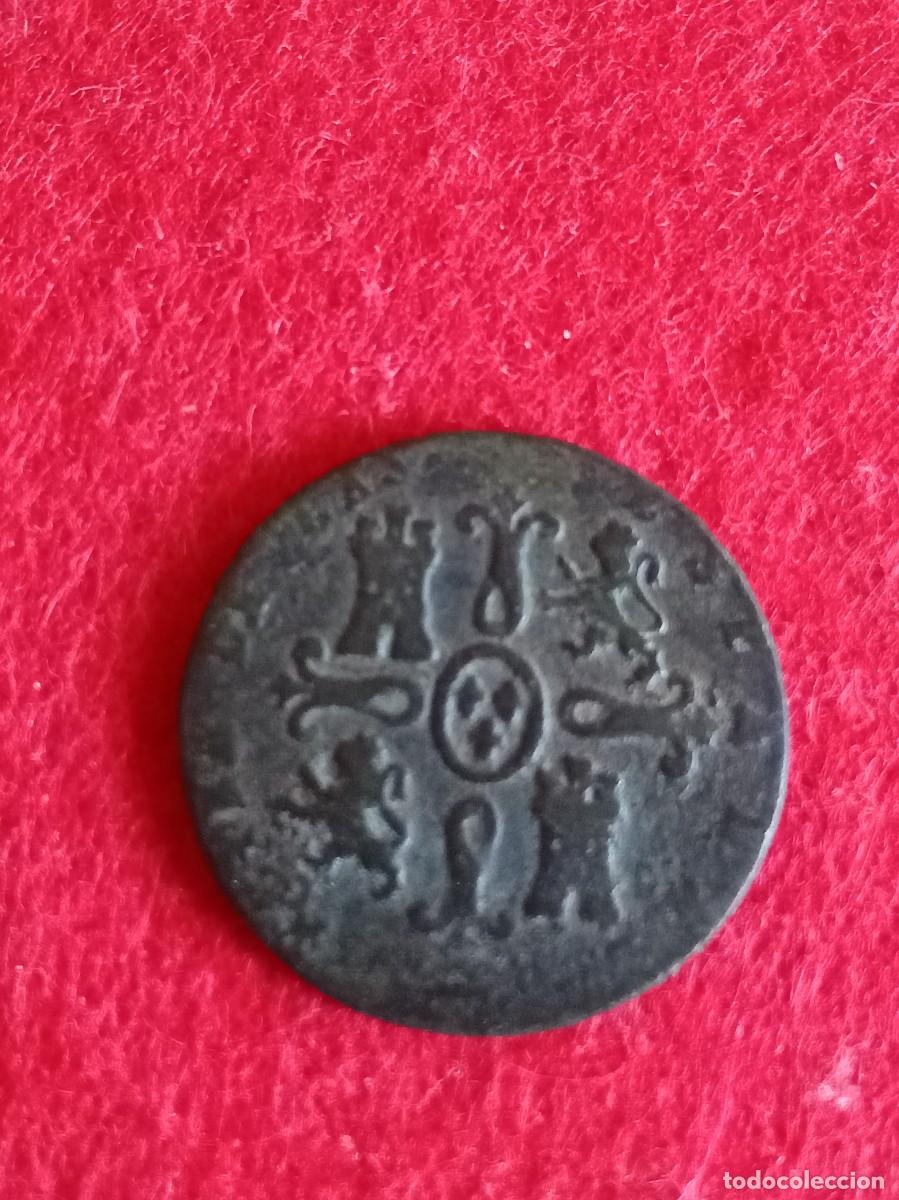 Monedas de Espa&ntilde;a: Moneda de 2 maraved&iacute;s Isabel ii 1846 Segovia - Foto 2