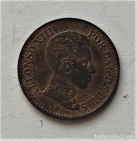 Monedas de Espa&ntilde;a: 1 c&eacute;ntimo de Espa&ntilde;a del 1906 - Foto 2